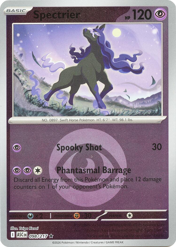 Spectrier (098/217) (Energy Symbol Pattern) [Mega Evolution: Ascended Heroes] | Exor Games Truro
