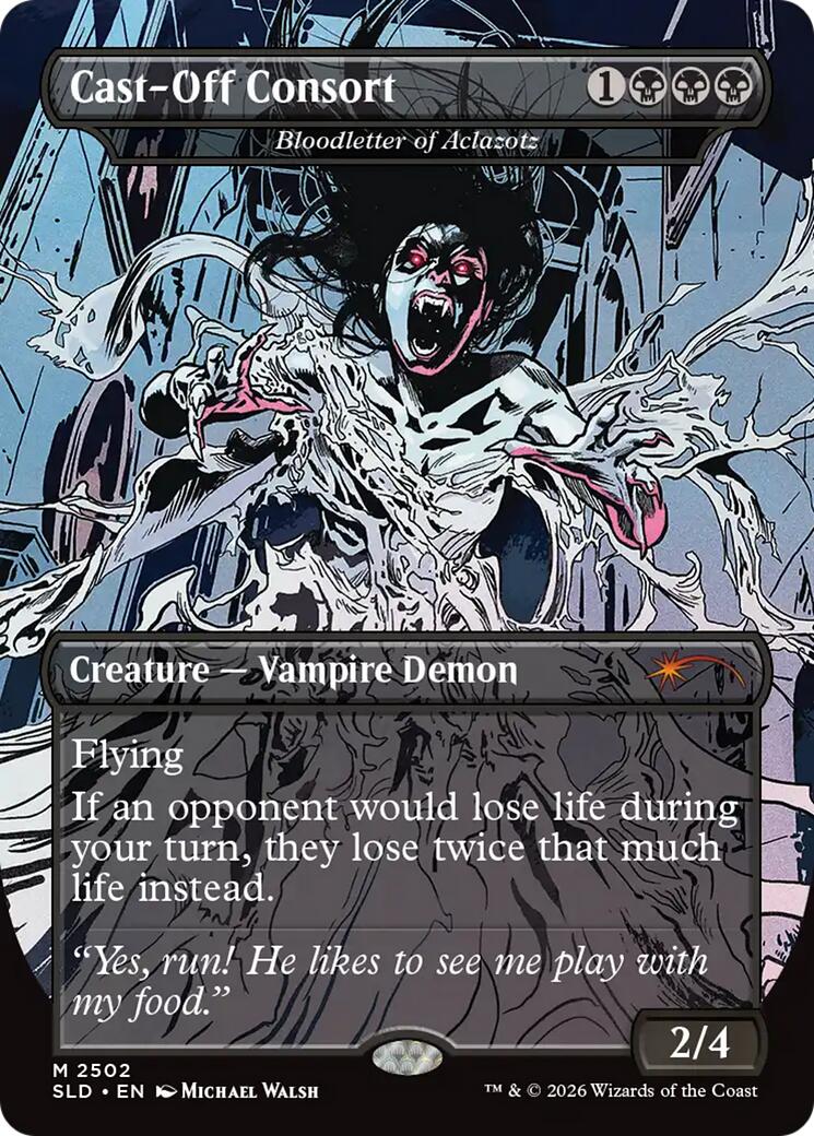 Cast-Off Consort - Bloodletter of Aclazotz [Secret Lair Drop Series] | Exor Games Truro
