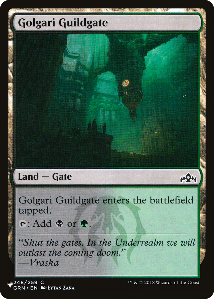 Golgari Guildgate [The List] | Exor Games Truro