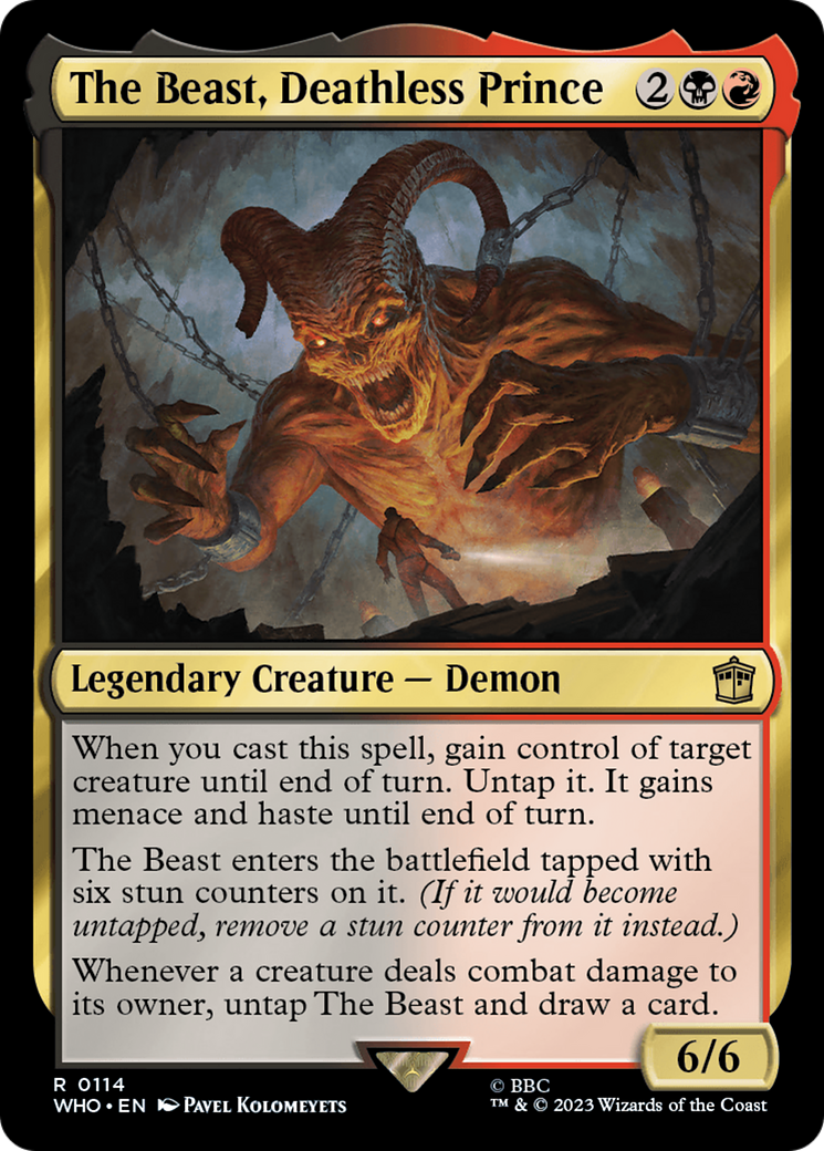 The Beast, Deathless Prince [Doctor Who] | Exor Games Truro