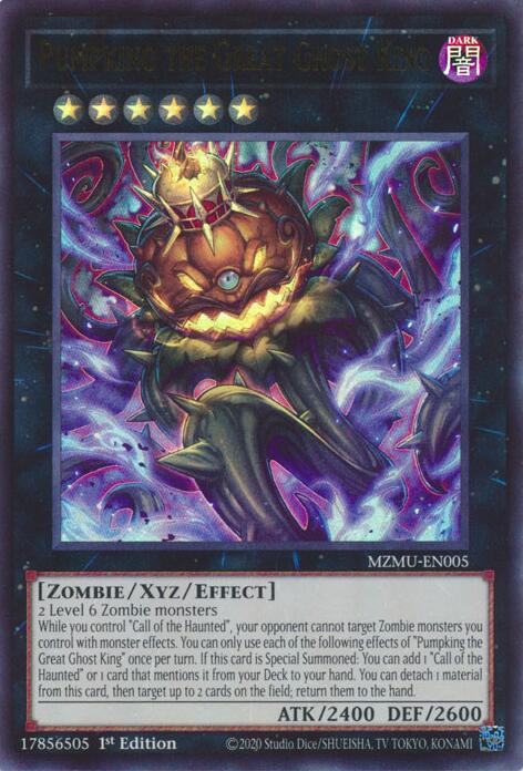 Pumpking the Great Ghost King [MZMU-EN005] Ultra Rare | Exor Games Truro
