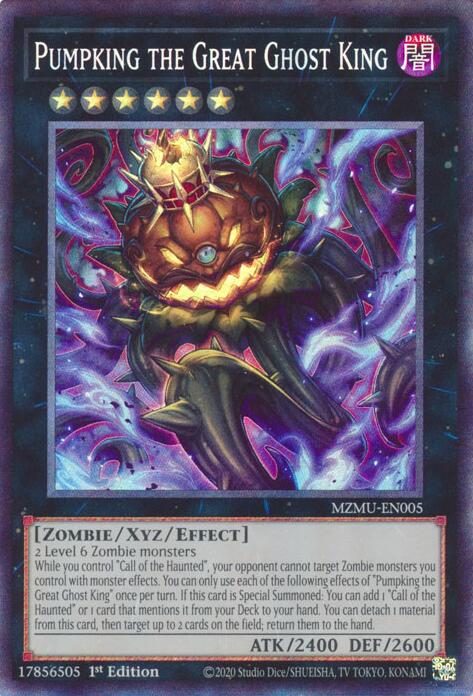 Pumpking the Great Ghost King (Collector's Rare) [MZMU-EN005] Collector's Rare | Exor Games Truro