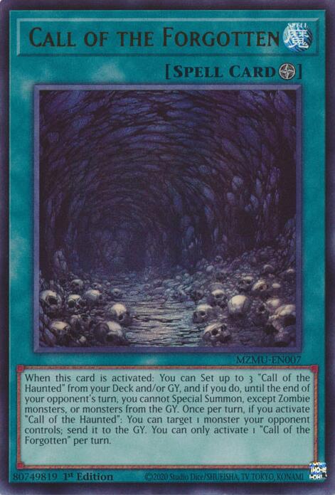 Call of the Forgotten [MZMU-EN007] Ultra Rare | Exor Games Truro