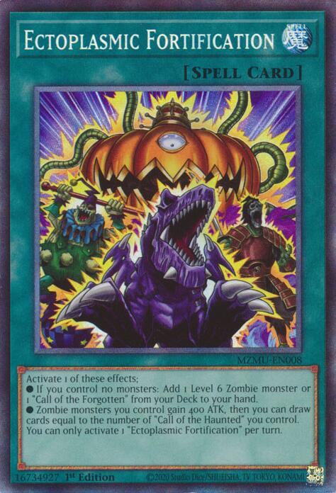 Ectoplasmic Fortification (Collector's Rare) [MZMU-EN008] Collector's Rare | Exor Games Truro