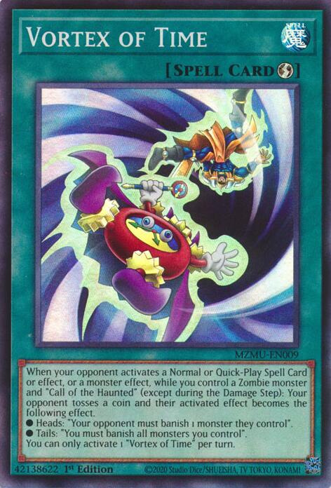 Vortex of Time [MZMU-EN009] Super Rare | Exor Games Truro