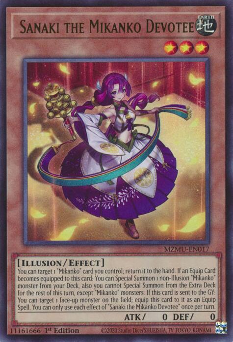 Sanaki the Mikanko Devotee [MZMU-EN017] Ultra Rare | Exor Games Truro