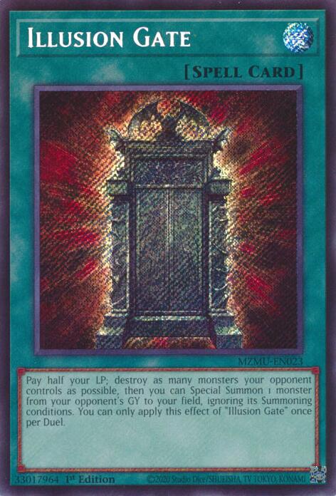 Illusion Gate [MZMU-EN023] Secret Rare | Exor Games Truro