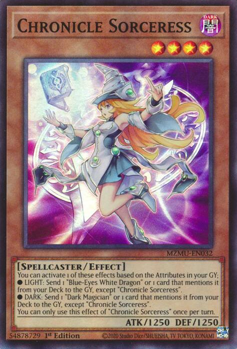 Chronicle Sorceress [MZMU-EN032] Super Rare | Exor Games Truro