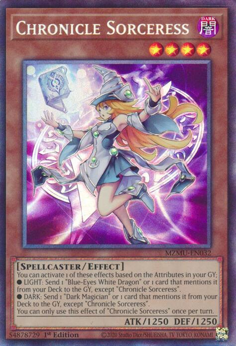 Chronicle Sorceress (Collector's Rare) [MZMU-EN032] Collector's Rare | Exor Games Truro