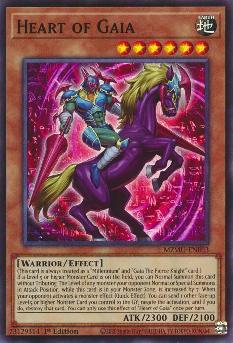 Heart of Gaia [MZMU-EN033] Super Rare | Exor Games Truro