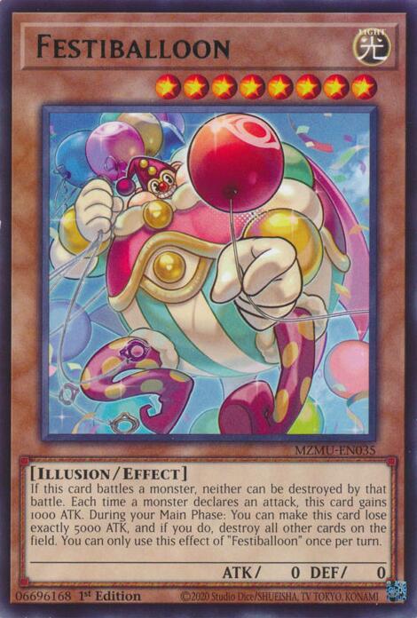 Festiballoon [MZMU-EN035] Rare | Exor Games Truro