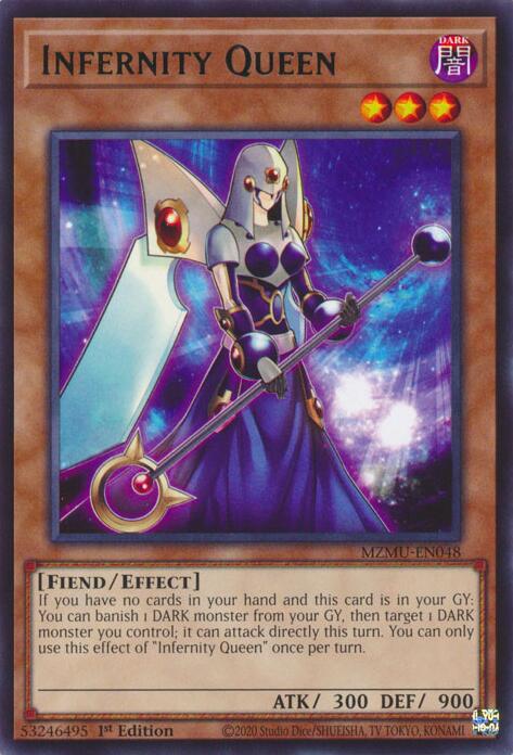 Infernity Queen [MZMU-EN048] Rare | Exor Games Truro
