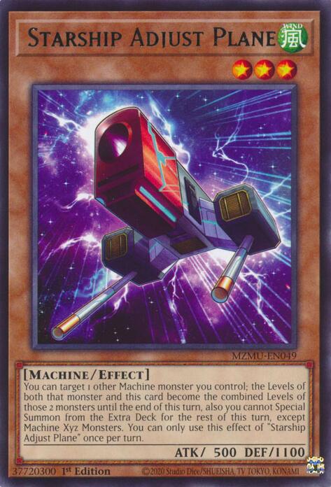 Starship Adjust Plane [MZMU-EN049] Rare | Exor Games Truro