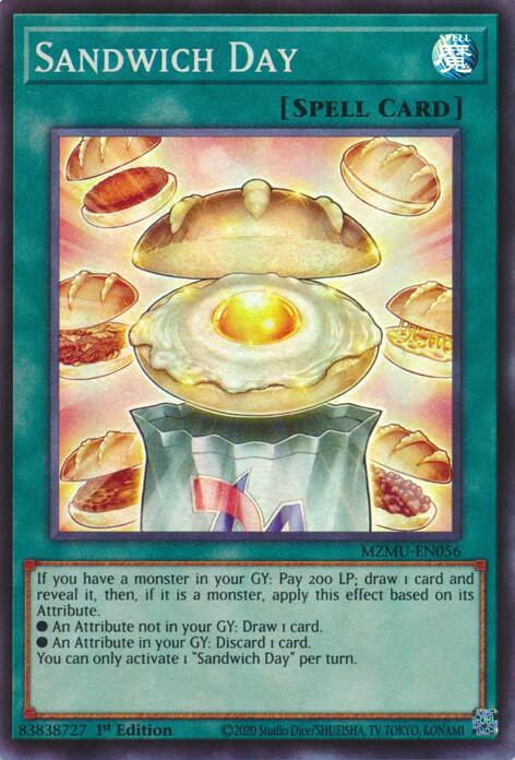 Sandwich Day [MZMU-EN056] Super Rare | Exor Games Truro
