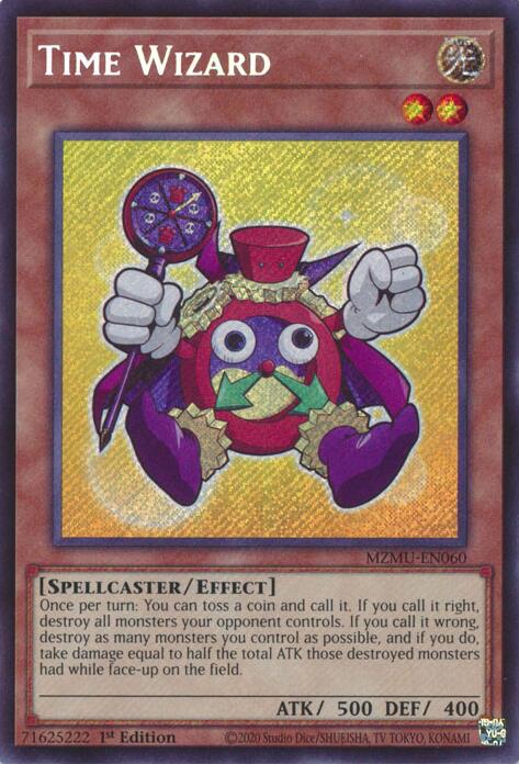 Time Wizard [MZMU-EN060] Secret Rare | Exor Games Truro