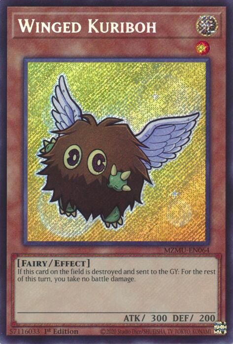 Winged Kuriboh [MZMU-EN064] Secret Rare | Exor Games Truro