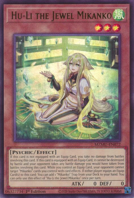 Hu-Li the Jewel Mikanko [MZMU-EN072] Ultra Rare | Exor Games Truro