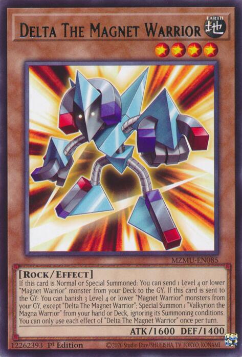 Delta The Magnet Warrior [MZMU-EN085] Rare | Exor Games Truro