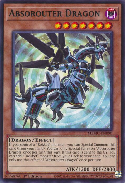 Absorouter Dragon [MZMU-EN090] Rare | Exor Games Truro