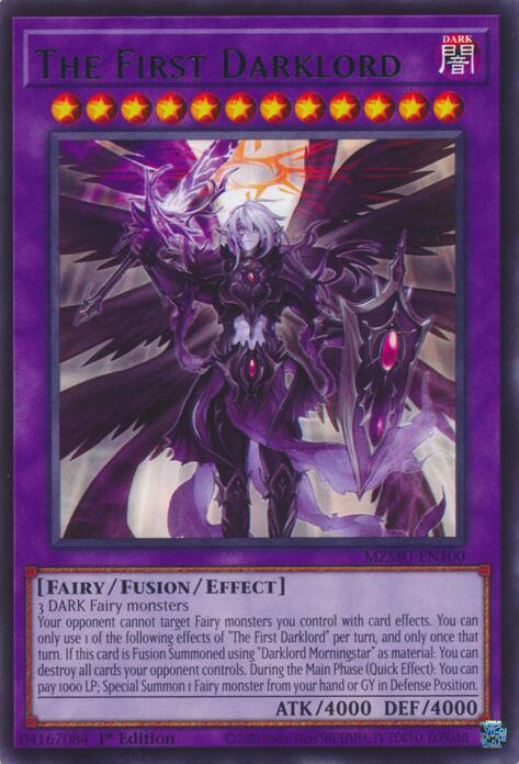 The First Darklord [MZMU-EN100] Rare | Exor Games Truro