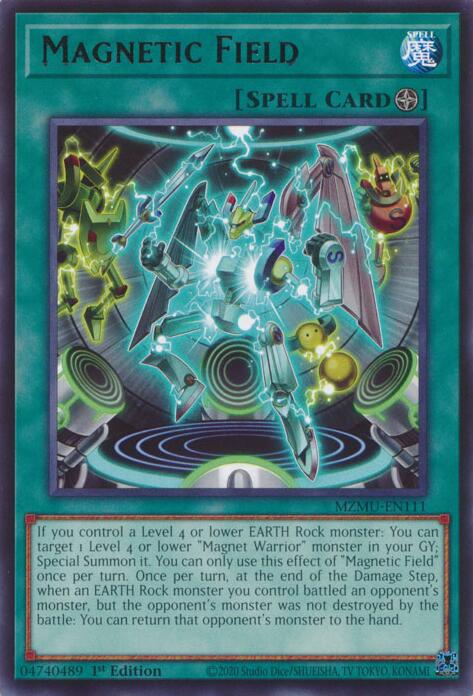 Magnetic Field [MZMU-EN111] Rare | Exor Games Truro