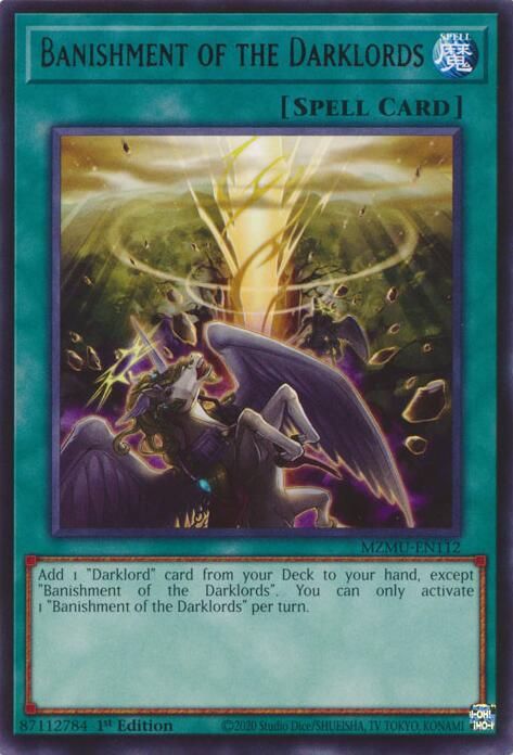 Banishment of the Darklords [MZMU-EN112] Rare | Exor Games Truro