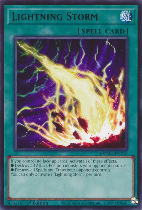 Lightning Storm [MZMU-EN116] Rare | Exor Games Truro