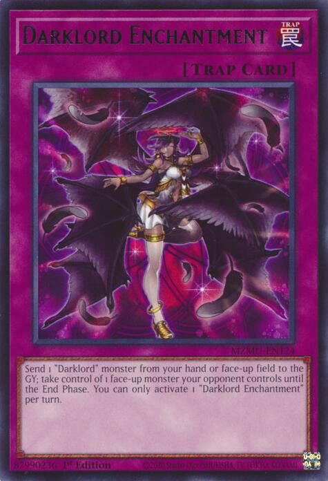 Darklord Enchantment [MZMU-EN124] Rare | Exor Games Truro