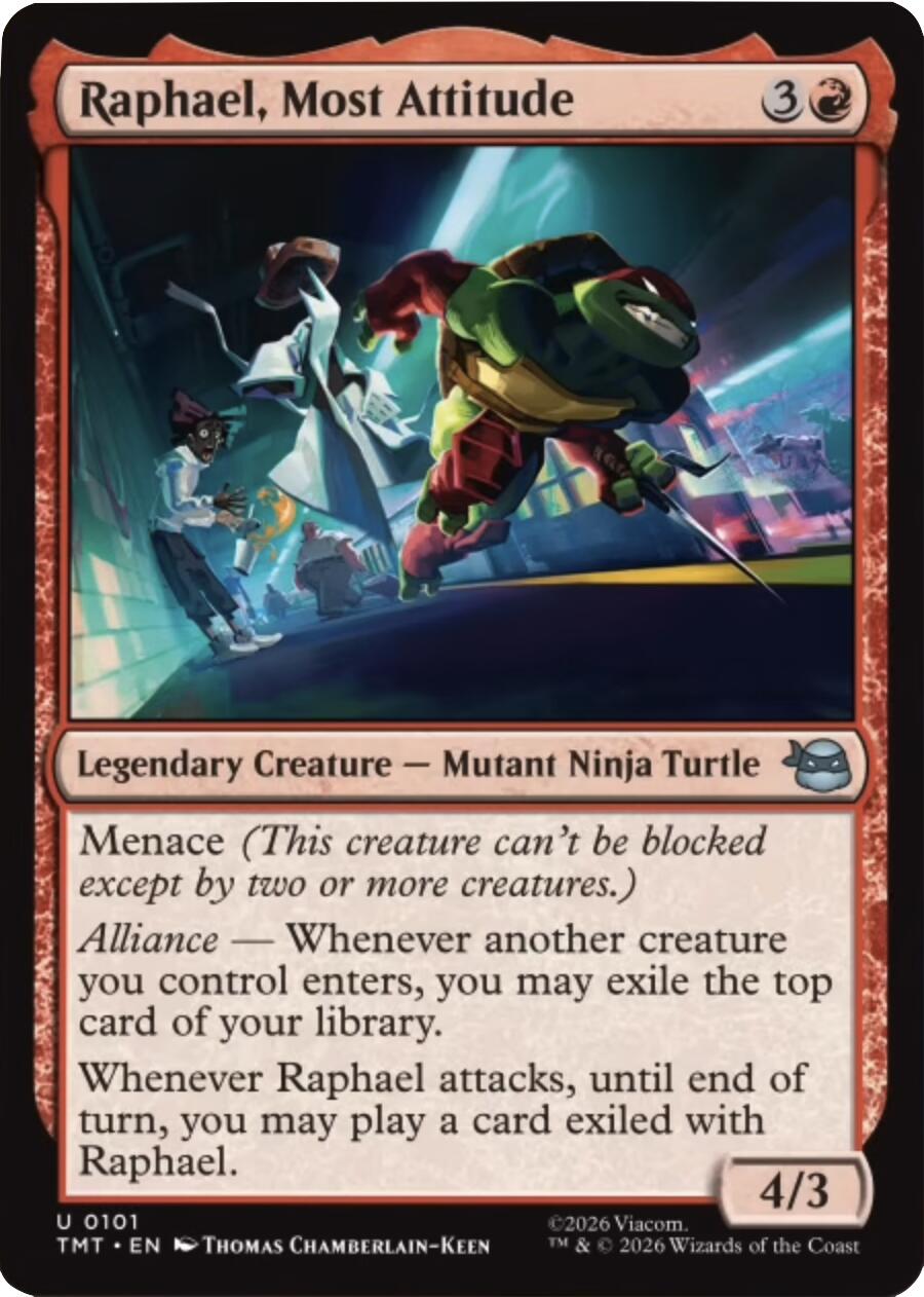 Raphael, Most Attitude [Teenage Mutant Ninja Turtles] | Exor Games Truro