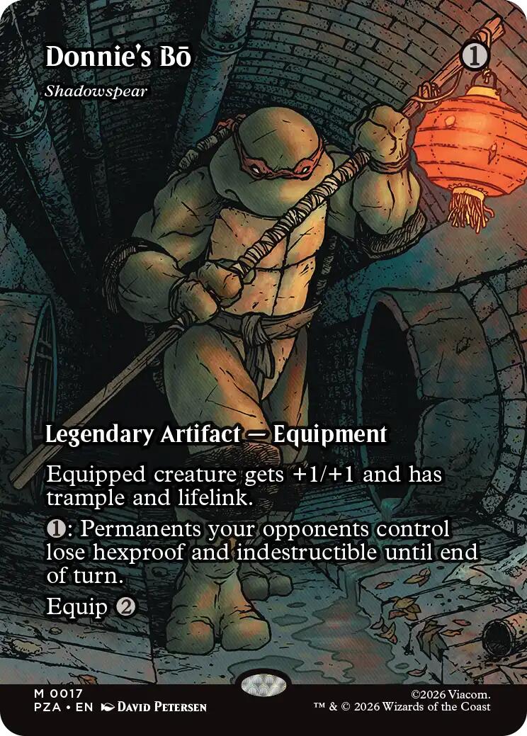Donnie's Bo - Shadowspear (Borderless) [Teenage Mutant Ninja Turtles Eternal-Legal] | Exor Games Truro