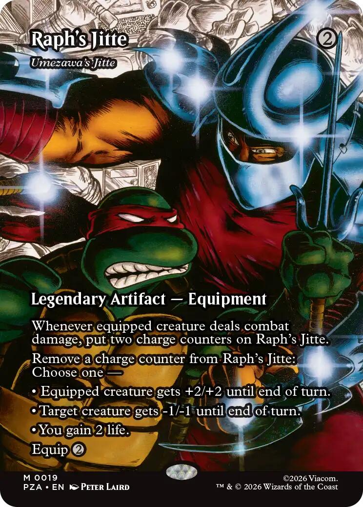 Raph's Jitte - Umezawa's Jitte (Borderless) [Teenage Mutant Ninja Turtles Eternal-Legal] | Exor Games Truro