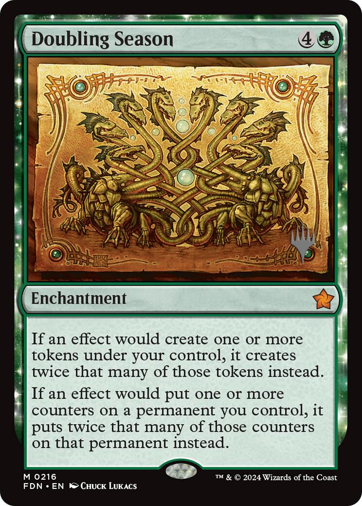 Doubling Season [Foundations Promos] | Exor Games Truro