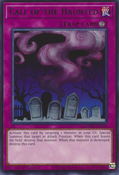 Call of the Haunted [MZMU-EN118] Rare | Exor Games Truro