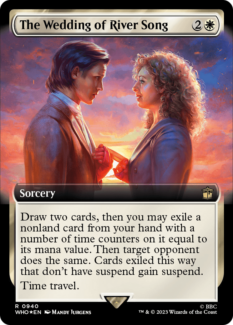 The Wedding of River Song (Extended Art) (Surge Foil) [Doctor Who] | Exor Games Truro