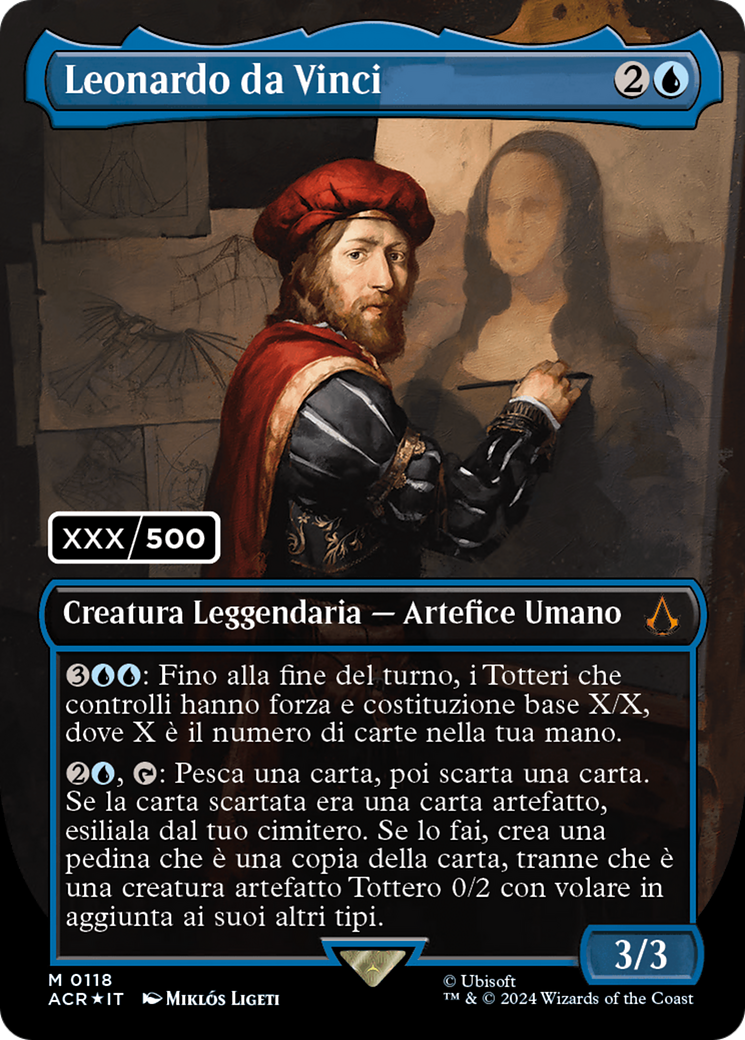 Leonardo da Vinci (Italian) (Serial Numbered) [Assassin's Creed] | Exor Games Truro