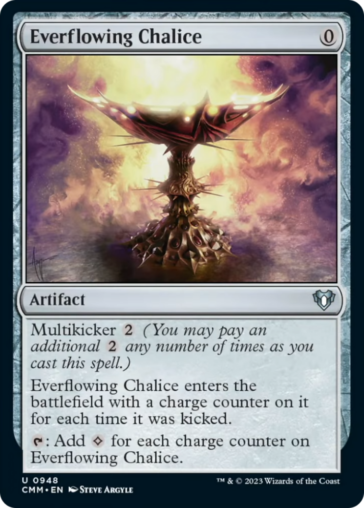 Everflowing Chalice [Commander Masters] | Exor Games Truro