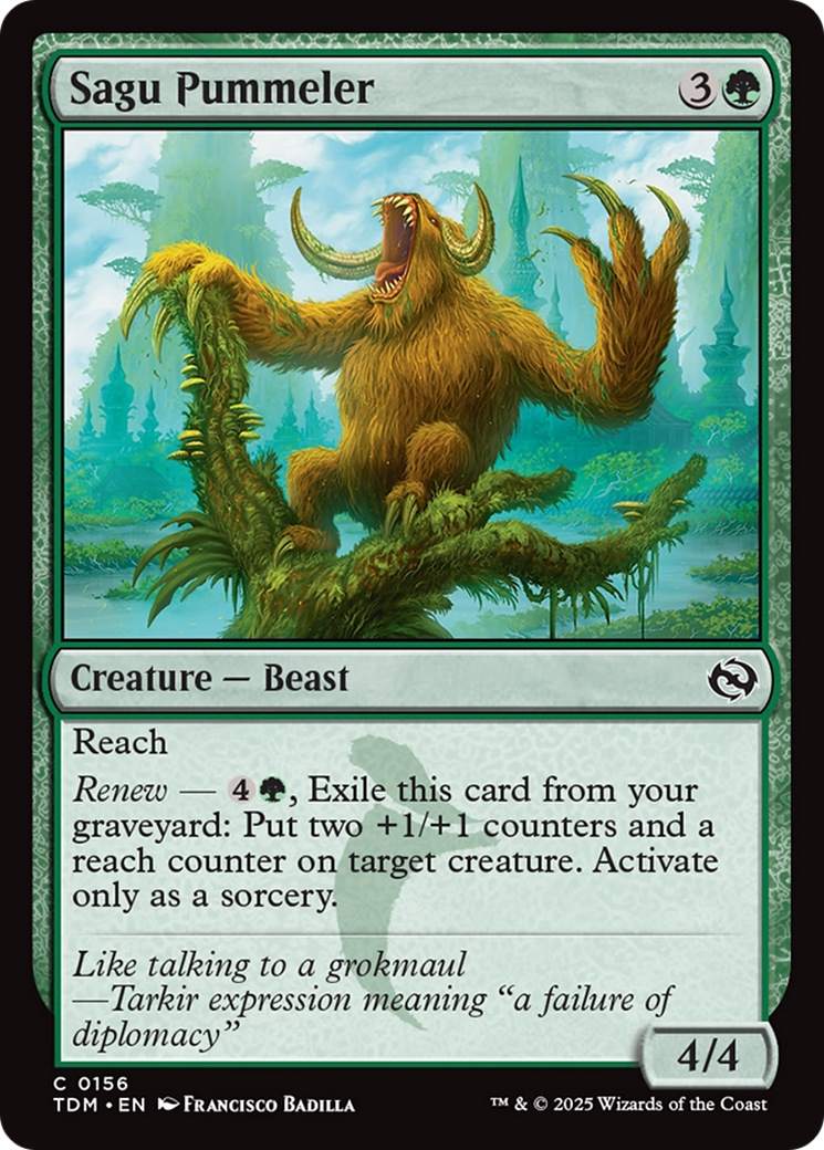 Sagu Pummeler [Tarkir: Dragonstorm] | Exor Games Truro