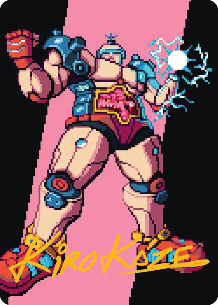 Krang, the All-Powerful Art Card (Gold-Stamped Signature) [Teenage Mutant Ninja Turtles Art Series] | Exor Games Truro