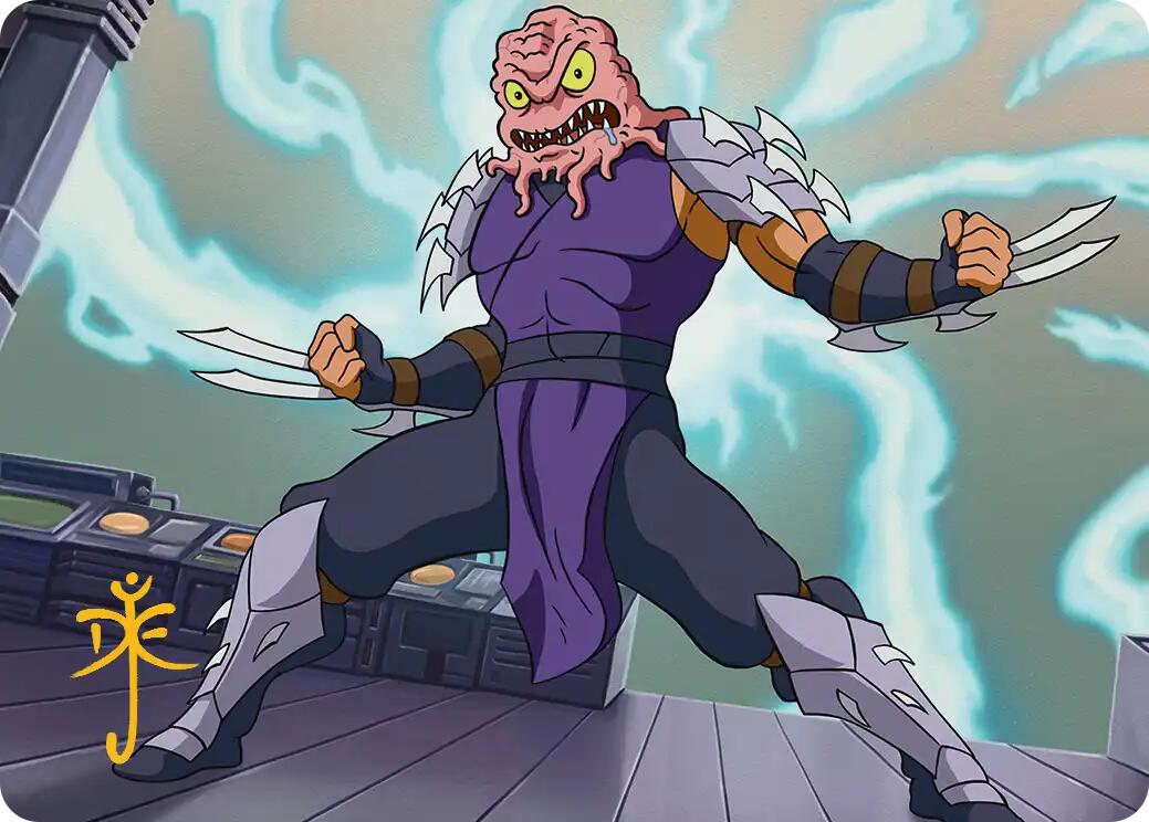 Krang & Shredder Art Card (Gold-Stamped Signature) [Teenage Mutant Ninja Turtles Art Series] | Exor Games Truro