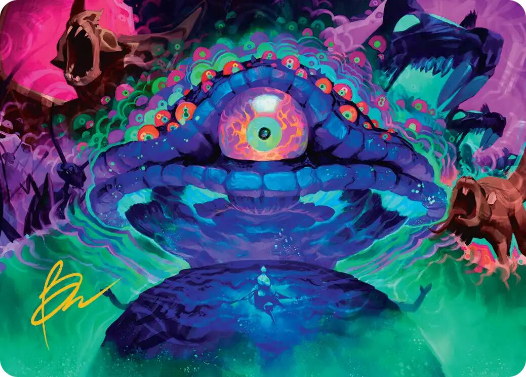 Humongous Fungus Art Card (Gold-Stamped Signature) [Teenage Mutant Ninja Turtles Art Series] | Exor Games Truro