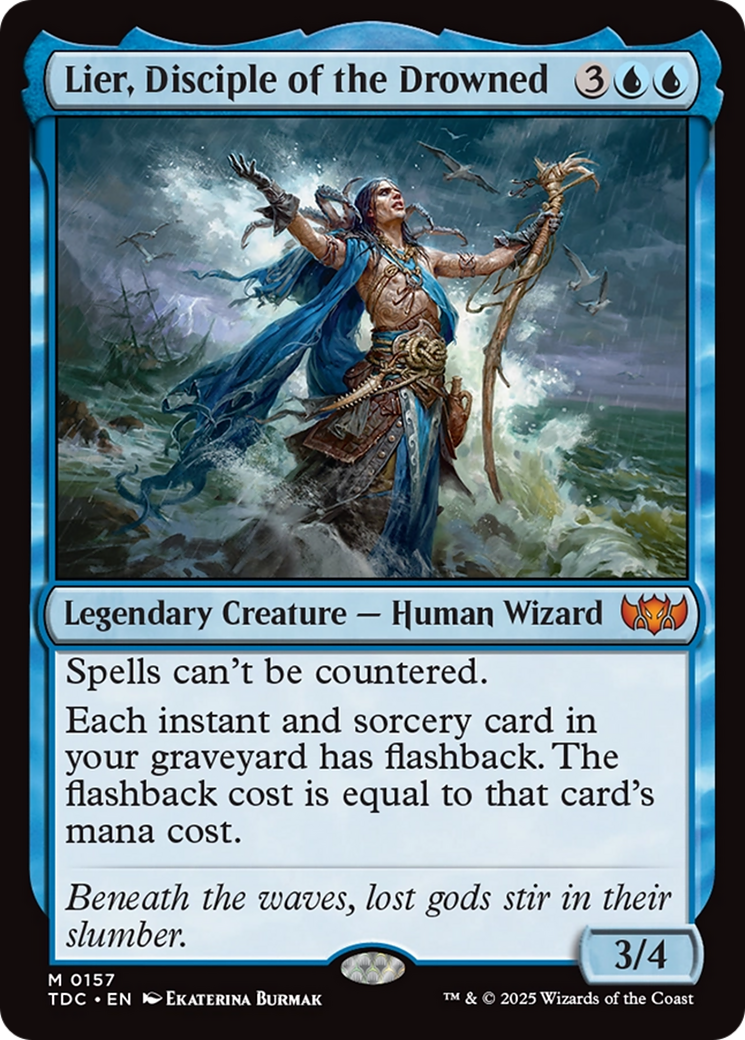 Lier, Disciple of the Drowned [Tarkir: Dragonstorm Commander] | Exor Games Truro