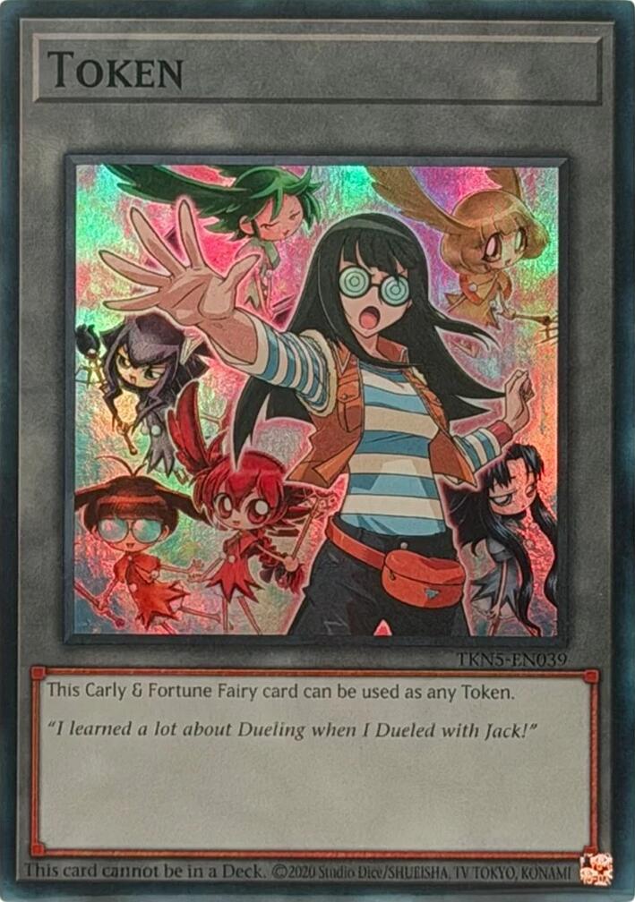Token: Carly & Fortune Fairy [TKN5-EN039] Super Rare | Exor Games Truro