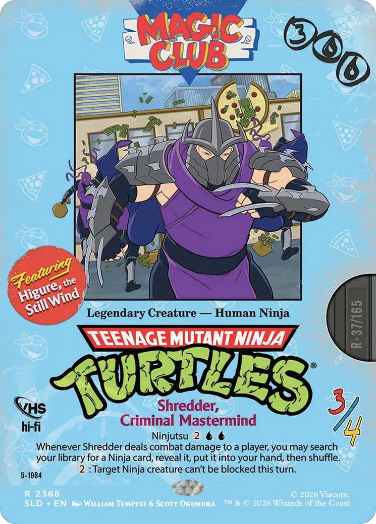 Shredder, Criminal Mastermind - Higure, the Still Wind [Secret Lair Drop Series] | Exor Games Truro