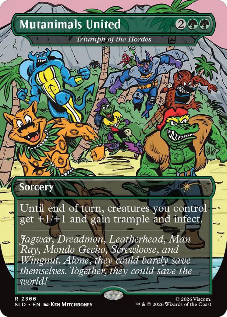 Mutanimals United - Triumph of the Hordes [Secret Lair Drop Series] | Exor Games Truro