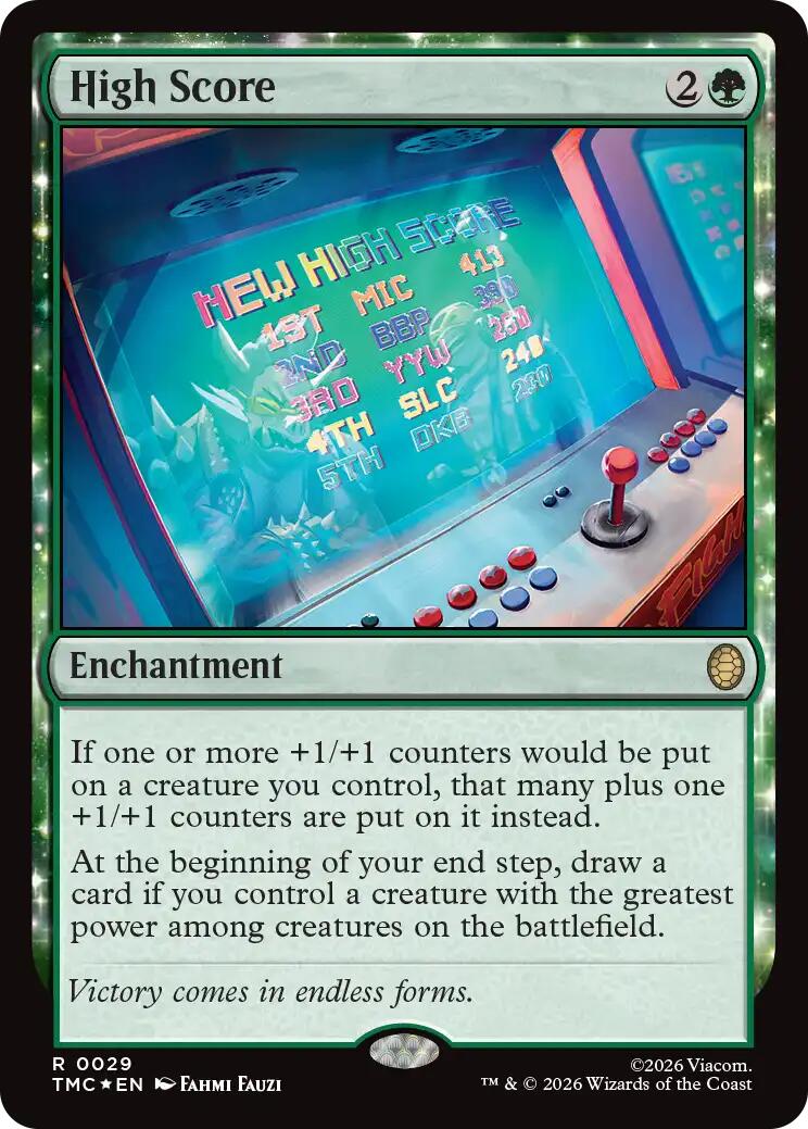 High Score (Surge Foil) [Teenage Mutant Ninja Turtles Commander] | Exor Games Truro