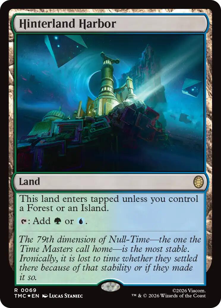 Hinterland Harbor (Surge Foil) [Teenage Mutant Ninja Turtles Commander] | Exor Games Truro
