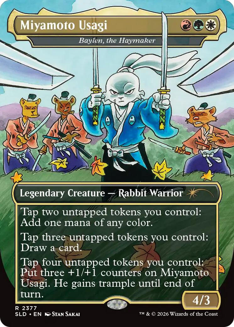 Miyamoto Usagi - Baylen, the Haymaker [Secret Lair Drop Series] | Exor Games Truro