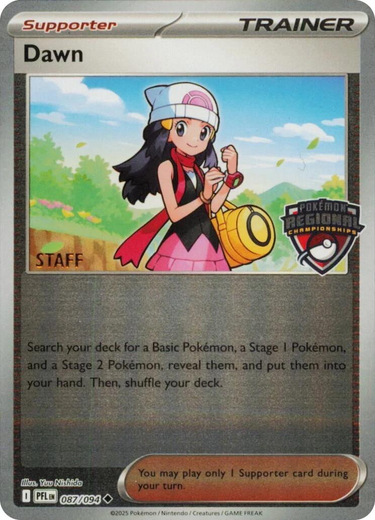 Dawn (087/094) (Regional Championship) [Staff] [League & Championship Cards] | Exor Games Truro