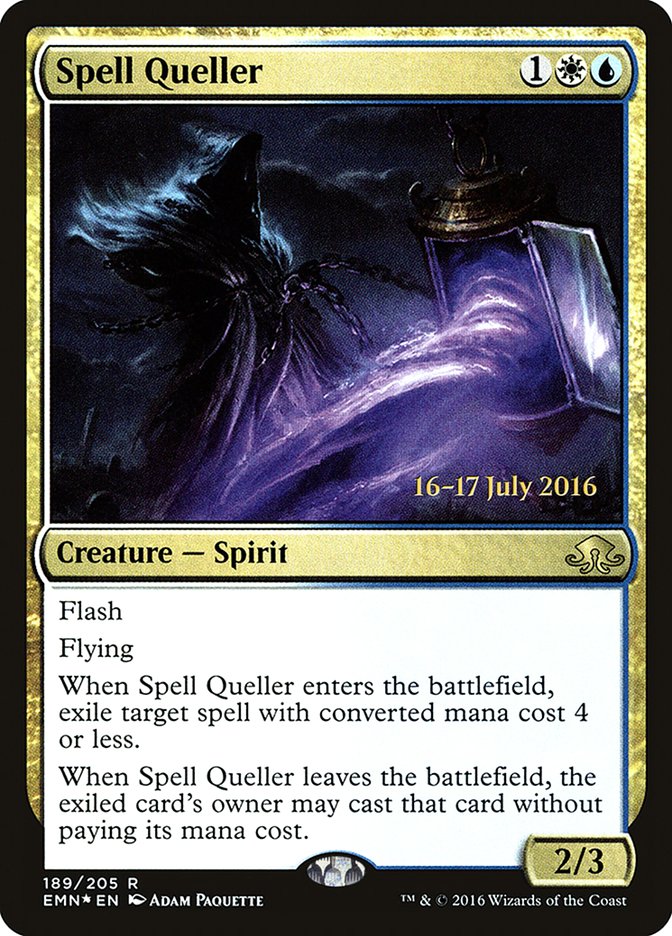 Spell Queller [Eldritch Moon Prerelease Promos] | Exor Games Truro