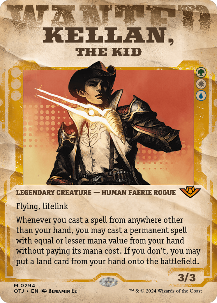 Kellan, the Kid (Showcase) [Outlaws of Thunder Junction] | Exor Games Truro